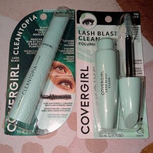 COVERGIRL Cleantopia Mascara 2pc Bundle - Black